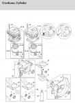 Stihl FS 240 RC-E ErgoStart Easy2Start Loop Handle Brushcutters Spare Parts